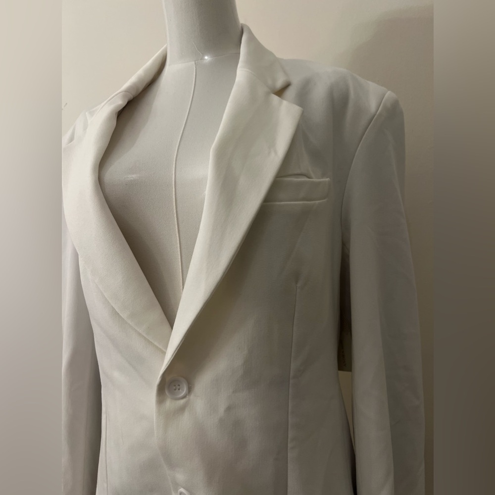 White blazer